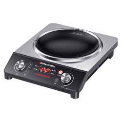 德玛仕 QC-3500E1 3500W凹面双旋钮商用电磁炉