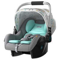 DERIVE德睿汽车用婴儿提篮车载儿童座椅新生儿宝宝提篮式便携 动物王国【2024年】 升级款【加大加宽】【铝制把手】