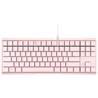 CHERRY 樱桃 MX BOARD 3.0S TKL 87键 有线机械键盘 正刻 粉色 Cherry茶轴 RGB