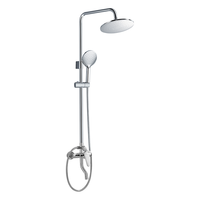 卡贝（cobbe）卫浴淋浴花洒套装卫生间淋雨喷头精铜龙头莲蓬头浴室洗澡淋浴器