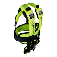 艾适RideSafer美国座椅儿童穿戴式便携式简易可折叠3-12岁 动感黄（大号）