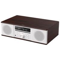 飞利浦 CD播放机M5008一体机蓝牙音箱迷你音响收音机木质桌面CD器