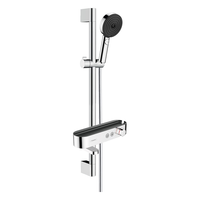 hansgrohe 汉斯格雅 淋浴花洒沛适飞卫生间淋浴浴缸龙头家用恒温花洒 105沛适飞双功能恒温星光银