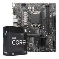 intel 英特尔 MSI 微星 intel 英特尔 微星PRO H610M-G DDR4套装 i5 12490F