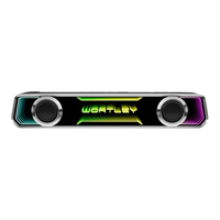 wortley深渊镜音箱德国柏林之声电脑一体带麦音响台式家用游戏有线可蓝牙音箱笔记本通用