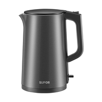 SUPOR 苏泊尔 ZMD安心系列 SW-17SJ01 保温电水壶 1.7L 黑色