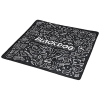 black dog超声波野餐垫黑狗防潮垫公园户外便携地垫YCD001疯狂梦想家2*2m