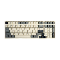 ROYAL KLUDGE RK98 100键 三模机械键盘 五十度灰 茶轴 RGB