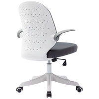 伯力斯 电脑椅办公椅写字椅学习椅家用人体工学转椅子BLS-YX-0856A浅灰