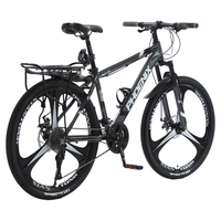 凤凰山地自行车成人26寸铝合金禧玛诺变速单车男女学生车碟刹减震赛车 雷诺铝架-可锁前叉/油刹辐条