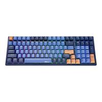 ROYAL KLUDGE G98 正刻版 100键 2.4G蓝牙 多模无线机械键盘 白色 RK粉轴 RGB