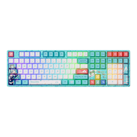 Akko RGB 机械键盘  钢琴轴 绿色