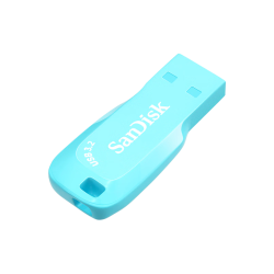 闪迪 密码保护 U盘  蝴蝶蓝 32GB