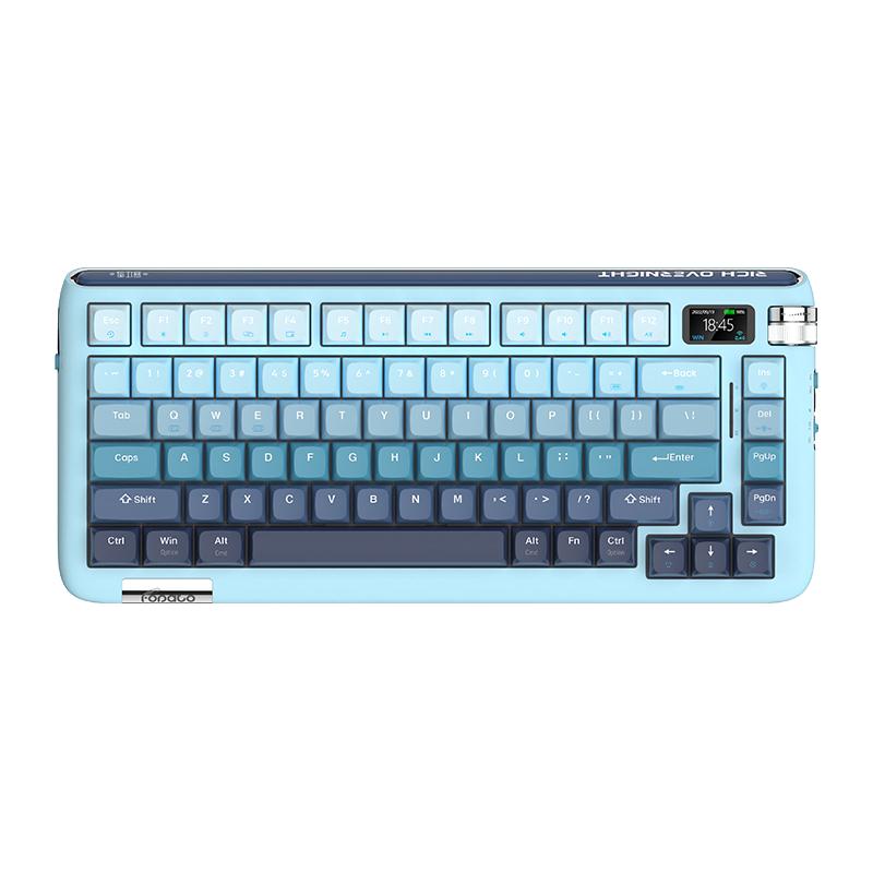 FOPATO 虎八兔 F75 75键 2.4G蓝牙 多模无线机械键盘