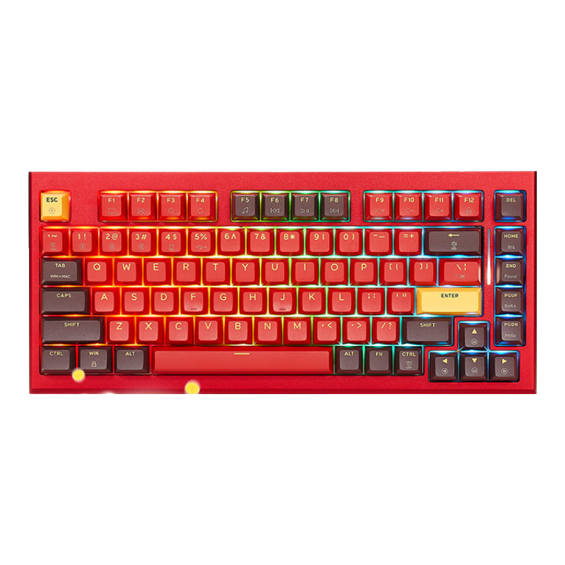Hyeku 黑峡谷Z2 82键三模机械键盘极地之渊黑莓冰淇淋轴Pro RGB 【报价
