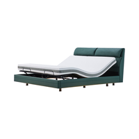 8H功能床智能床多功能悬浮床1.8米套装DT7 MTSD按摩床垫 奶咖米