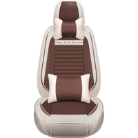 ZIFEELING 紫风铃 仿亚麻汽车坐垫四季通用汽车座垫座套速腾迈腾英朗朗逸君威起