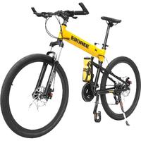 伊诺德EROADE折叠山地自行车宙马X4油碟成人男女青少年变速超轻便