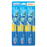 Crest 佳洁士 五彩水晶中毛牙刷 3支