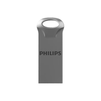 PHILIPS飞利浦128gu盘高速传输移动车载闪存优盘 金属迷你防水u盘【128g】