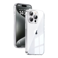 PISEN/品胜 防摔 iPhone15Pro保护套 全透明 TPU