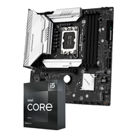 英特尔 intel MS-终结者 B760M D4 WIFI主板+英特尔13代酷睿i5-13490F处理器主板CPU套装