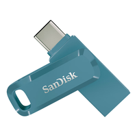 /闪迪 Sandisk  双接口 U盘  青花蓝 64GB