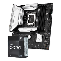 MAXSUN铭瑄 MS-终结者B760M D4 WIFI主板+英特尔12代酷睿i5-12490F处理器主板CPU套装