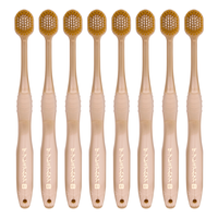 EBiSU 惠百施 65孔宽头软毛牙刷 8支装