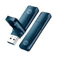 aigo 爱国者 U396 USB 3.2 固态U盘 黑色 256GB USB-A