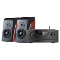 HiVi/惠威 D3.1 发烧无源音箱组合 高保真HIFI书架音箱+惠威HiFi260