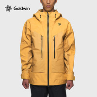 Goldwin男士GORE-TEX 3L滑雪服防水防风透湿硬壳冬季保暖G02300 XL