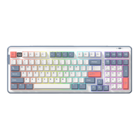 Dareu 达尔优 A98 大师版 98键 2.4G蓝牙 多模无线机械键盘 落苏 大师轴 RGB