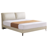 CHEERS 芝华仕 C303 简约布艺床 暖白色 180*200cm 高脚款