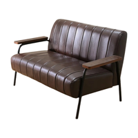 NITORI宜得利家居 家具 现代简约客厅家用2人位沙发 斯坦恩NS 深棕 深棕