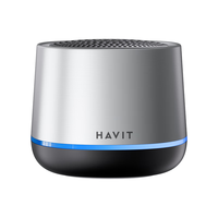HAVIT 海威特 蓝牙音箱 无线迷你小音响 手机电脑户外家用 M8银色