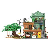 WeKKi 未及 时光机系列 516951 8090年代 复古积木街景