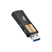 爱国者（aigo）256GB USB3.2 U盘 L8302写保护 黑色 防病毒入侵 防误删