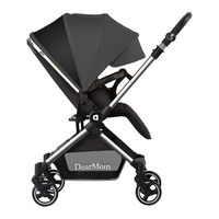 DearMom A2罗马假日 高景观婴儿车 铂爵酷黑 升级款