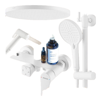  箭牌 ARROW AE34168MMW 淋浴花洒套装 哑白