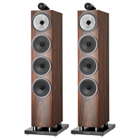 Bowers&Wilkins宝华韦健 702 S3 落地式主音箱家庭影院HIFI音响2.0音箱三分频高保真木质 沉香棕