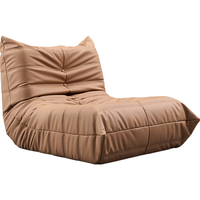 CHEERS 芝华仕 XJ014 超柔猫抓皮沙发 单人位 棕色 大号