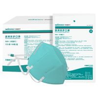 winner 稳健医疗 稳健(Winner)医用WN-N95防护口罩L码50袋/盒 灭菌级独立装一次性3D立体头戴式口罩