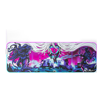 Steelseries 赛睿 Qck Prism Neo Noir 900*300*4mm 游戏鼠电竞鼠标垫 双区域RGB CSGO炫彩RGB版大桌垫