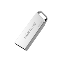 金正4GB USB2.0 U盘N-33银色手机电脑U盘金属办公商务投标优盘车载迷你款优盘