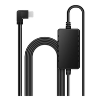 凌度 行车记录仪mini接口 三线降压线停车监控线 接保险盒隐藏式安装