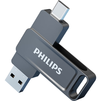 飞利浦（PHILIPS）1TB 手机电脑双接口固态U盘 61US-F 读速高达550MB/S 大容量金属优盘