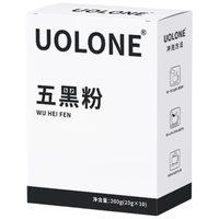 uolone五黑粉黑米黑豆黑芝麻核桃桑葚粉养健康发代餐营养早餐粉