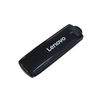 联想（Lenovo）64GB USB2.0 高速传输U盘 SS260办公商务优盘 黑色