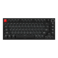 JPLAYER耀·K350 82键机械键盘 gasket结构全键电竞游戏办公 黑色 青轴 K350黑色 /青轴